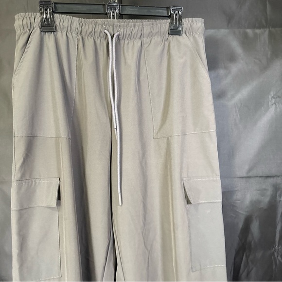Women's Light Gray Jogger Pants L - Picture 5 of 12